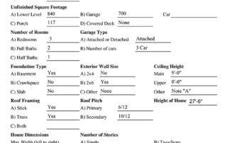 Plan Form