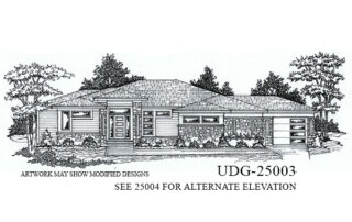 Front Elevation UDG-25003